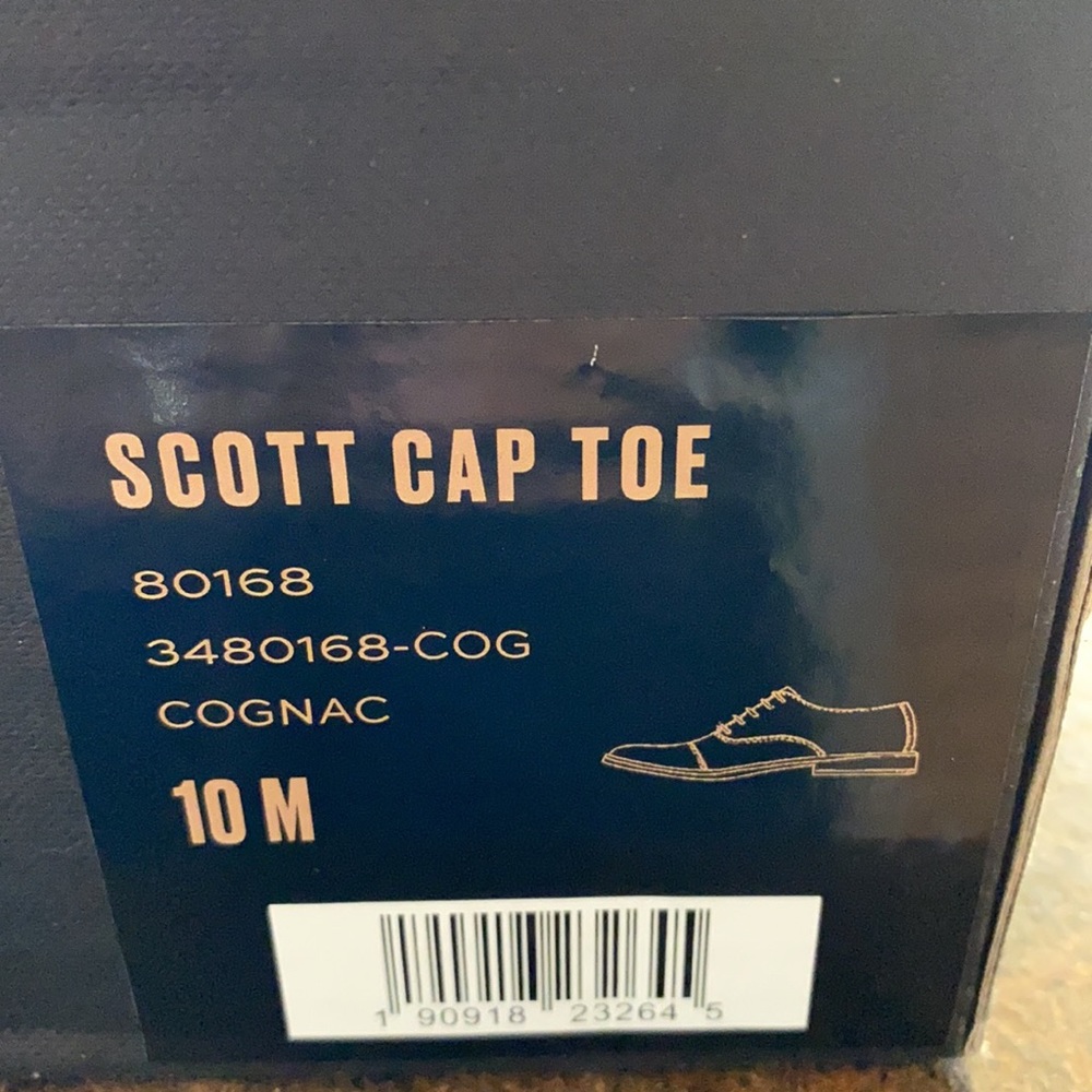 COPY - Frye Scott cap toe shoes, cognac size 10 - Picture 6 of 6